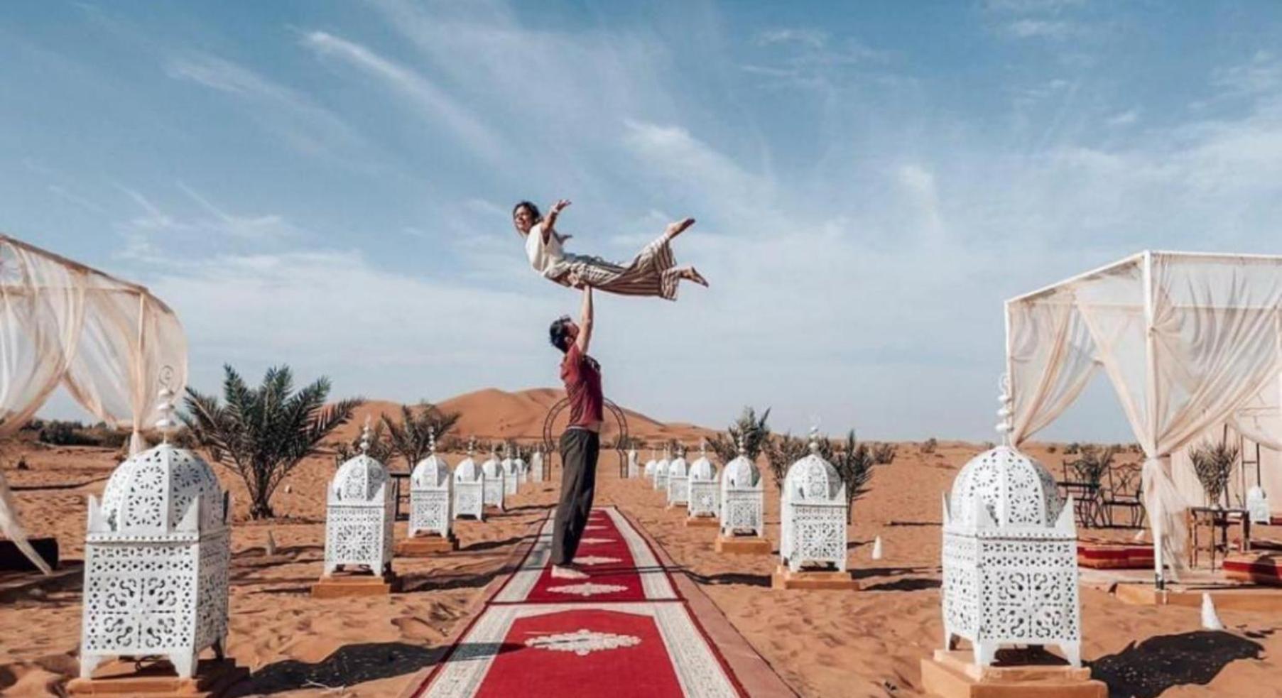 Luxury Bedouin Camp Bed and Breakfast Merzouga Buitenkant foto