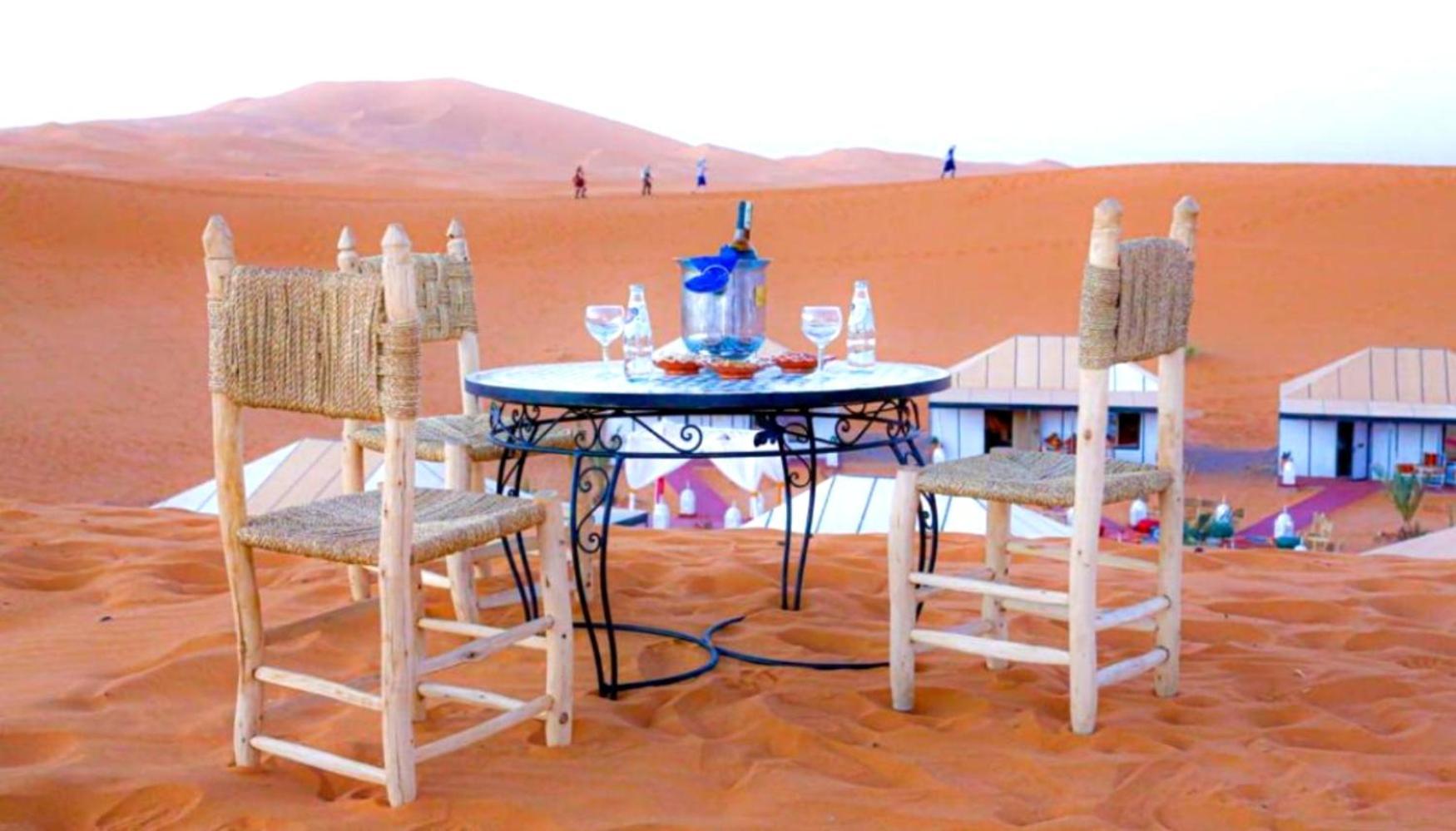 Luxury Bedouin Camp Bed and Breakfast Merzouga Buitenkant foto