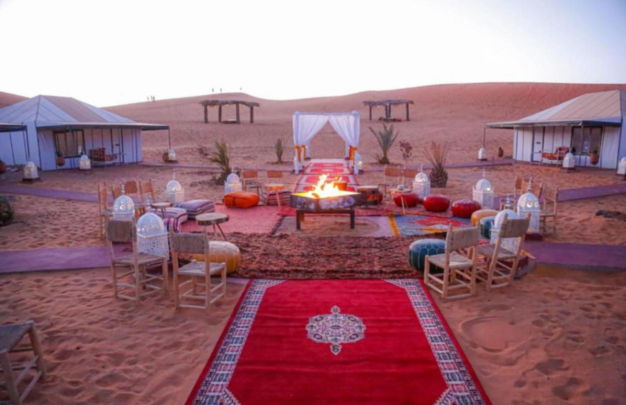 Luxury Bedouin Camp Bed and Breakfast Merzouga Buitenkant foto